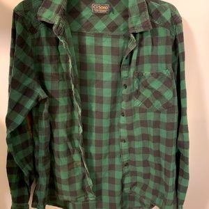Green flannel